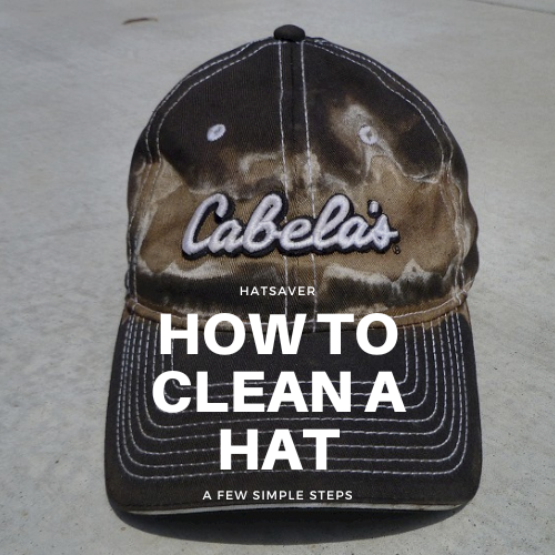 Can you fully clean a sweat stained hat? Here's how to clean a sweat stained hat.