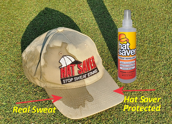 Hat Saver Stain and Sweat Repellent Spray for all Types of Hats